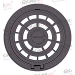 Дождеприемник чугунный усиленный ДУ1 (Д400)-10-12-60 (200) ВЧШГ плавающий с шарниром