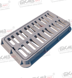 Дождеприемник чугунный магистральный ДМ2 (С250)-2-37x78